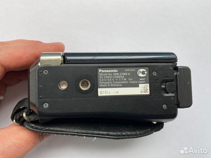 Видеокамера Panasonic SDR-S70 на запчасти