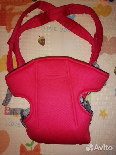 Эргорюкзак Красный и Кенгуру