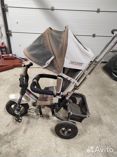 Детский трехколесный велосипед бу