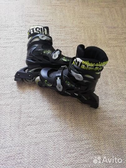 Ролики детские раздвижные 31-34