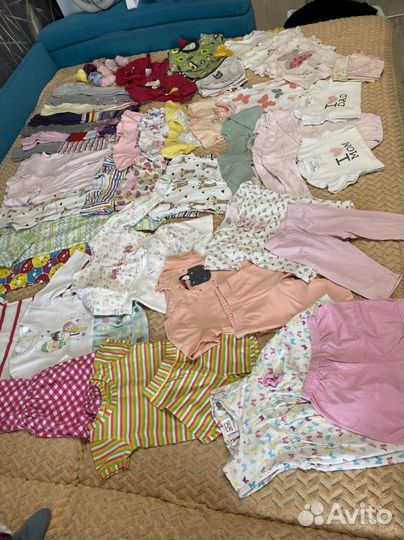 Пакет вещей на девочку 80 86