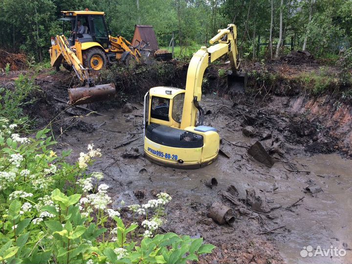 Аренда гусеничного экскаватора 8,5 тонн