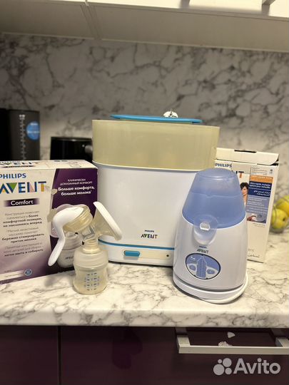 Стерилизатор и подогреватель, молокоотсос