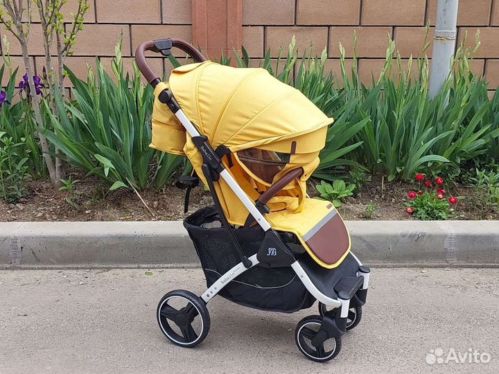Прогулочная коляска Baballo 2024 новая(жёлтый)