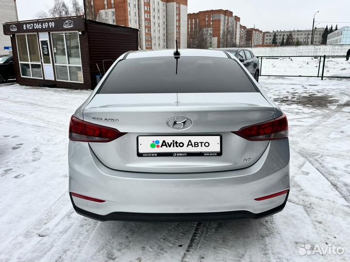 Hyundai Solaris 1.6 AT, 2017, 113 326 км