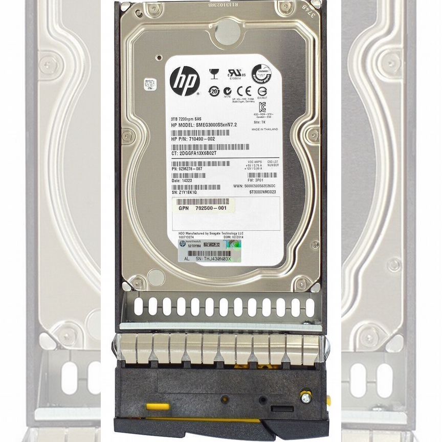 [HMRP3000S5XNN7] Жесткий Диск Hp 3tb Smeg3000s5xnn7.2 Sas 3,5 Hmrp3000s5xnn7