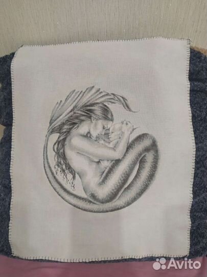 Картина вышитая крестом 