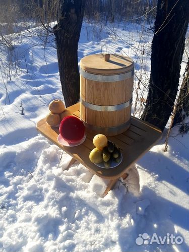 Кадка дубовая