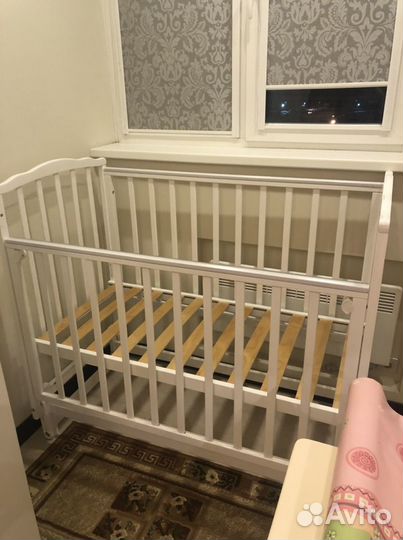 Кроватка Красная Звезда с маятниковым механизмом б