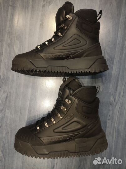 Мужские зимние ботинки из натуральной кожи