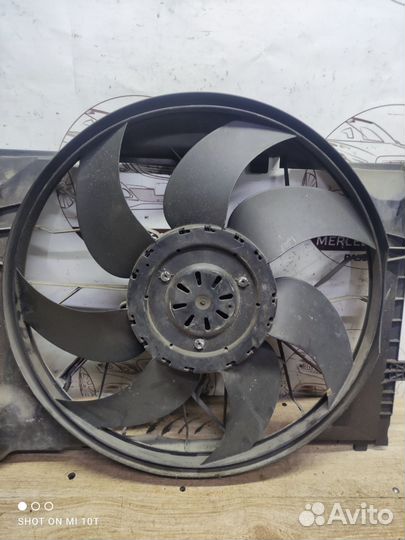 Вентилятор охлаждения Мерседес w203