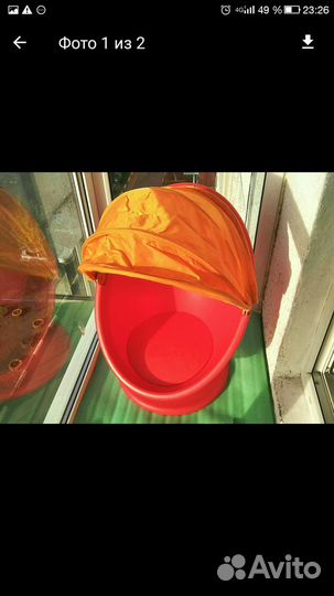 Детское кресло икея