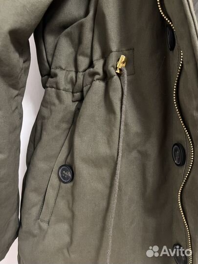 Парка женская 44-46 с искусственным мехом
