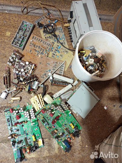 Радиодетали и платы СССР