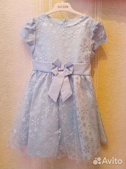 Новогоднее платье для девочки 110 116