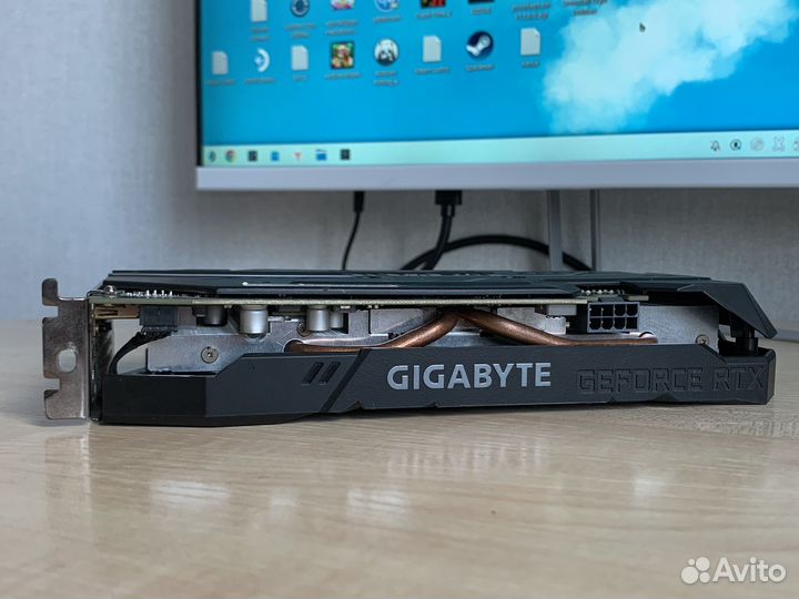 Видеокарта Gigabyte RTX 2060 6gb + гарантия