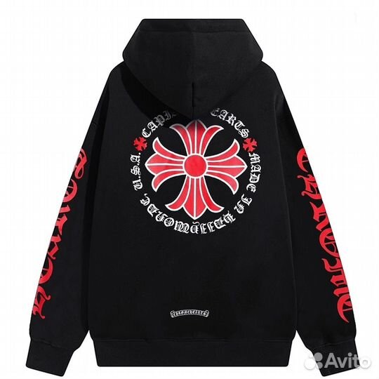 Толстовка (зип-худи) Chrome Hearts