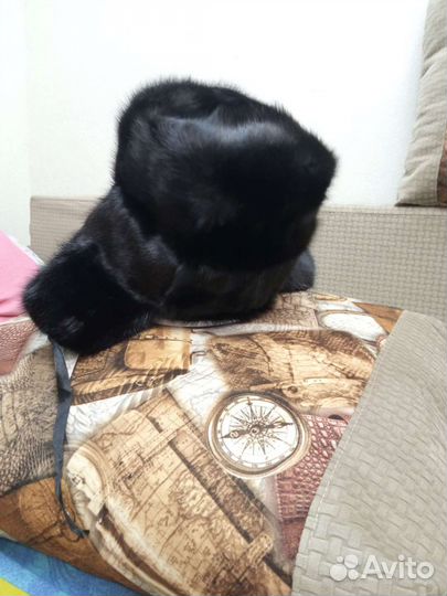 Шапка новая норковая, мужская