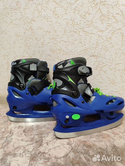 Коньки 34, 35, 36, 37. Коньки раздвижные