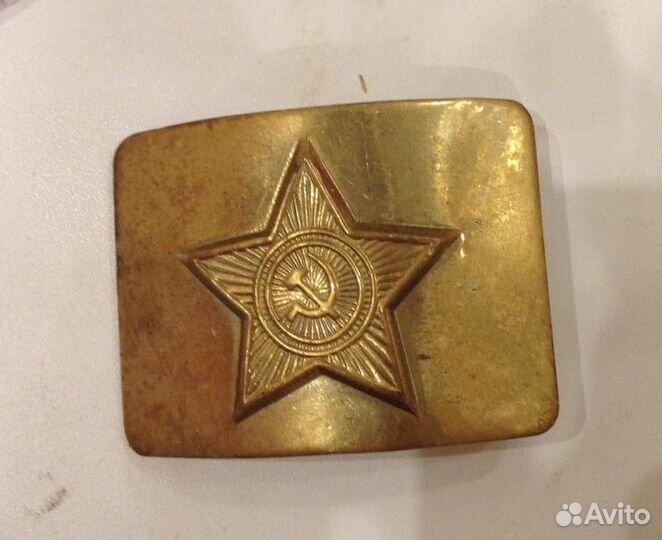 Пряжка для солдатского ремня СССР