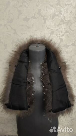 Воротник из натурального меха