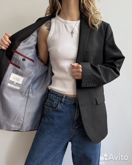 Пиджак чёрный, S-M