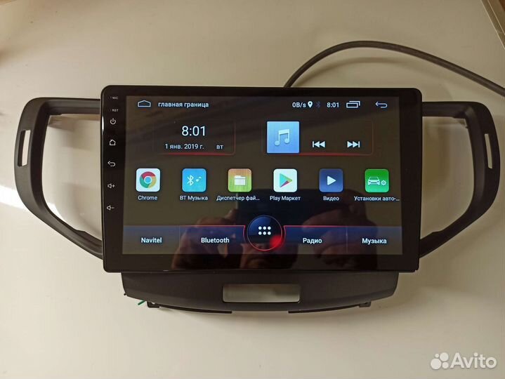 Магнитола Honda Accord 8 Аккорд андройд
