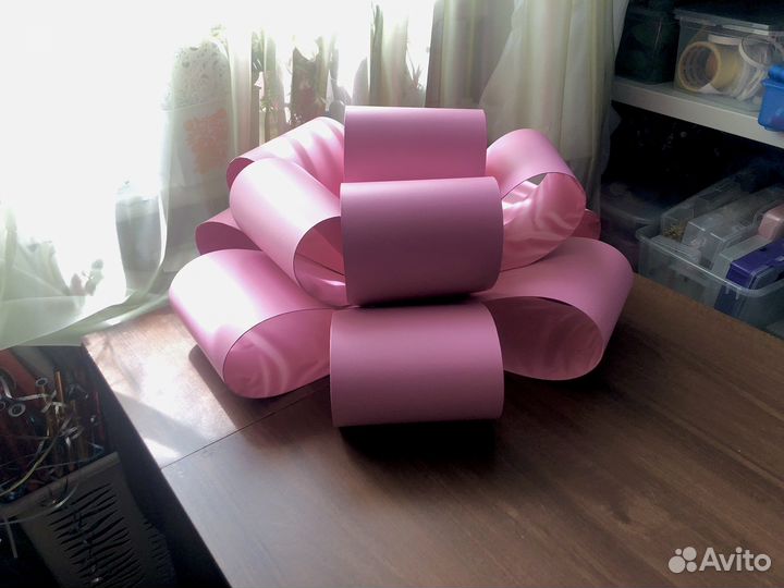 Бант на капот автомобиля d60 см