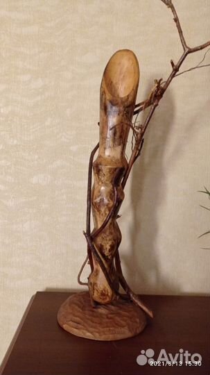 Ваза из дерева