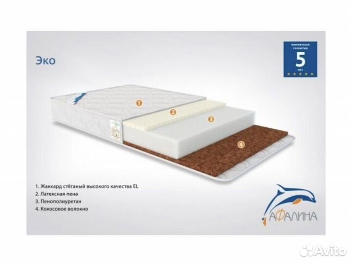 Матрас для детской кроватки 120х60