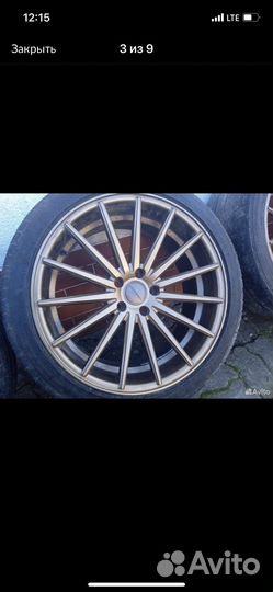 Диски vossen r19