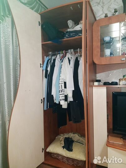 Стенка в гостиную со шкафом под тв бу