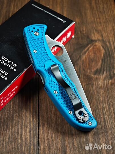 Нож Spyderco Endura 4 сталь VG-10, Blue