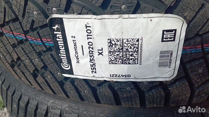 Continental IceContact 2 SUV 255/55 R20 110T