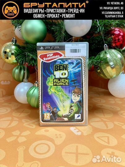 PSP Ben 10: Alien Force (английская версия) б/у