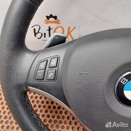 Руль Спорт с лепестками BMW e90 x1 e84 e87