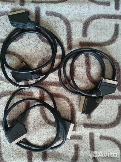 Кабель scart-scart 1,2 м