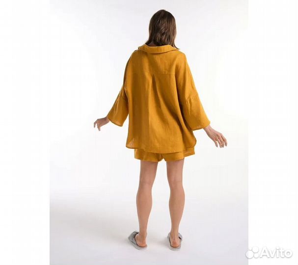 Пижама GoodNight Organic Soul 44-48р, желтый