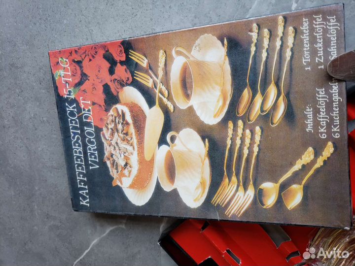 Набор столовой посуды новый