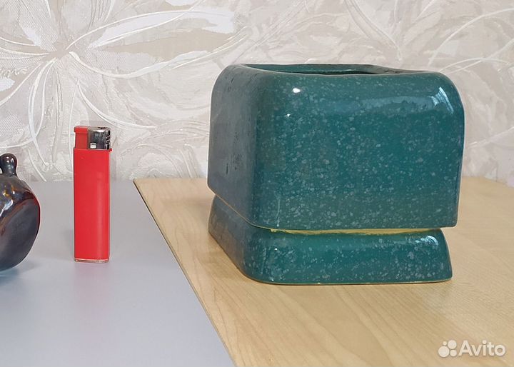 Кашпо керамическое