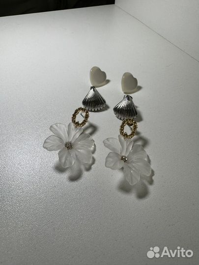 Серьги 3 пары