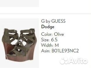 Босоножки женские guess 37 размер