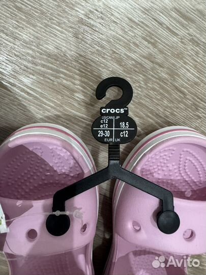 Сандалии Crocs c12 Новые