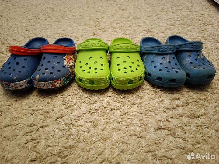 Crocs крокс сабо шлепки детские