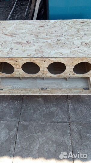 Гнёзда для кур с яйцесборником