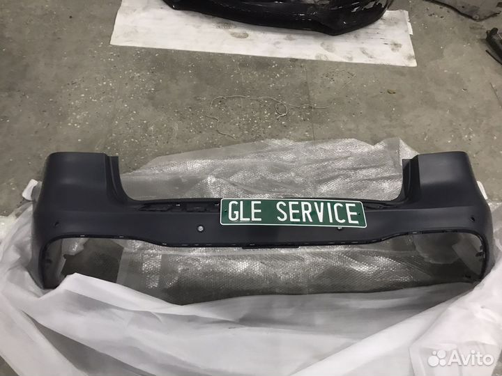 Задний бампер GLE AMG mercedes