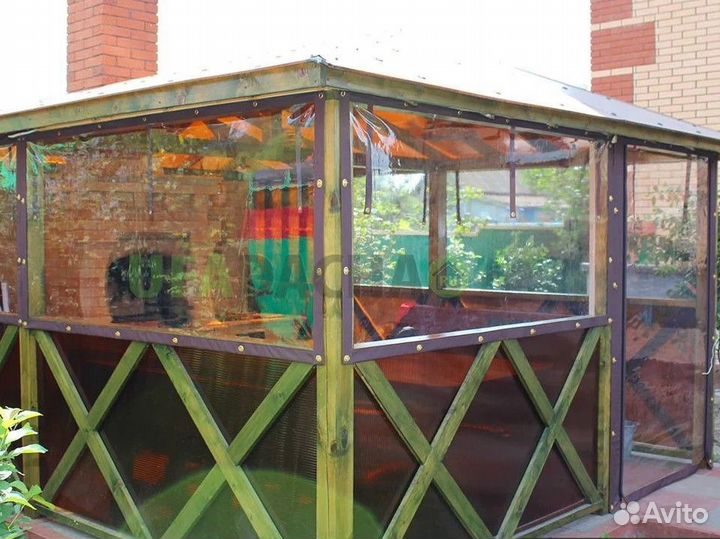 Мягкие окна Производство Монтаж Гарантия