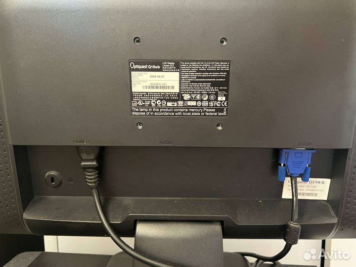 Монитор Optiquest 19