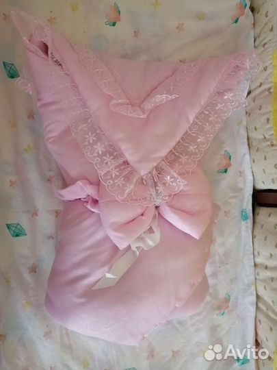 Конверт на выписку для девочки