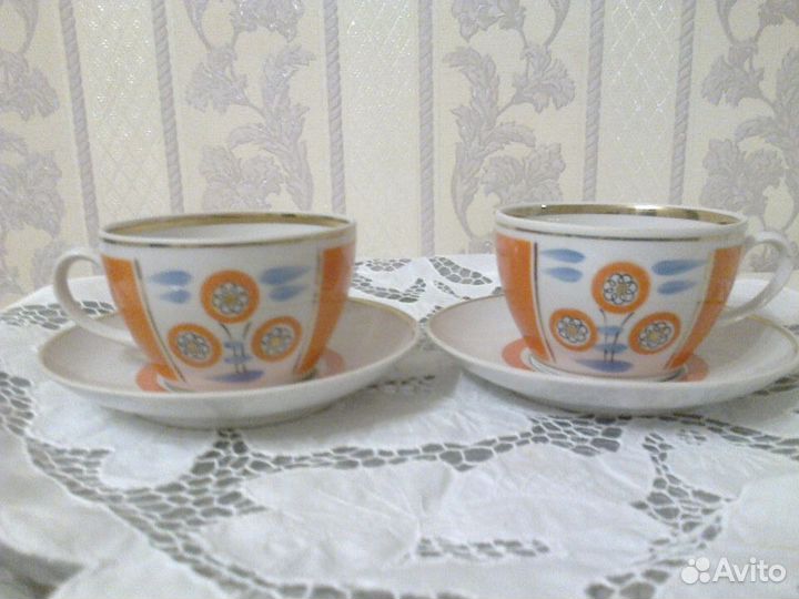 Винтажные чайные чашки СССР
